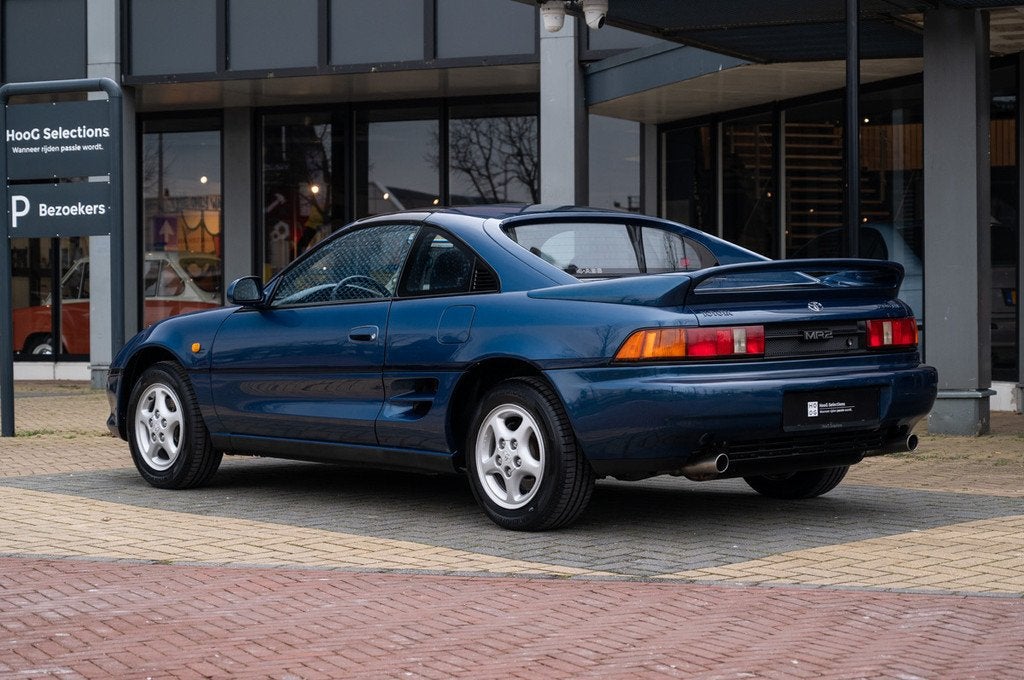 Toyota MR2 2.0 GT-i 16 (bj 1991), 1998 cc, Stof, 156 pk, Blauw