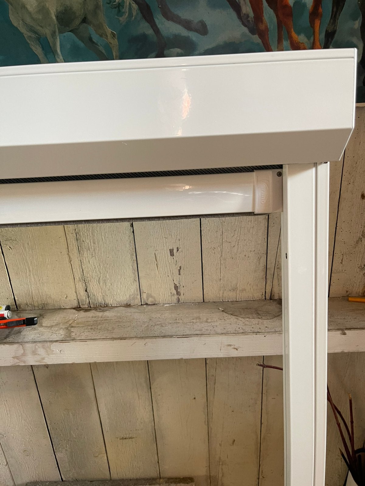 2 ritsscreens diverse maten met afstand bediening, Ophalen, Knikarmscherm, Minder dan 150 cm, Nieuw