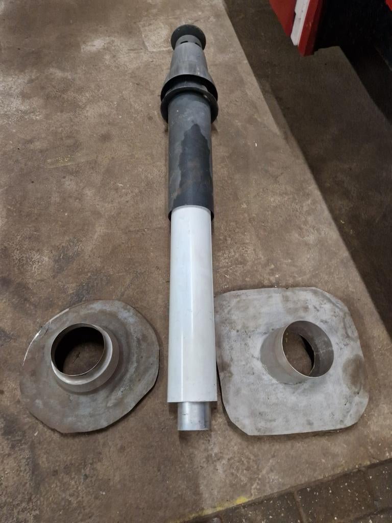 Dakdoorvoer voor ventilatie of afzuiging, Ophalen of Verzenden, Gebruikt, Ventilator en Afzuiger