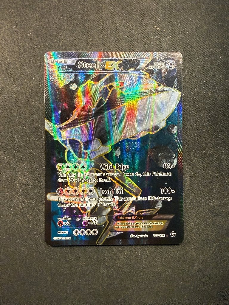 Steelix EX (STS 108), Ophalen of Verzenden, Zo goed als nieuw, Losse kaart