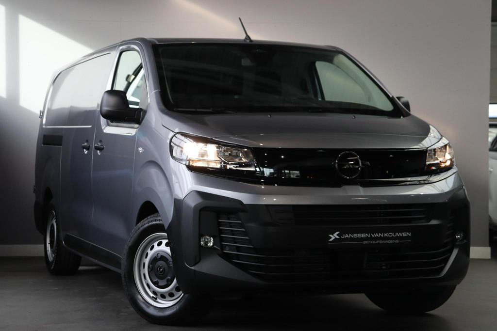 Opel Vivaro-e EV 75kWh 136 L3 0% rente / 2+6 jaar garantie /, Auto's, Bestelauto's, 12 maanden, 136 pk, Zwart, 2113 kg