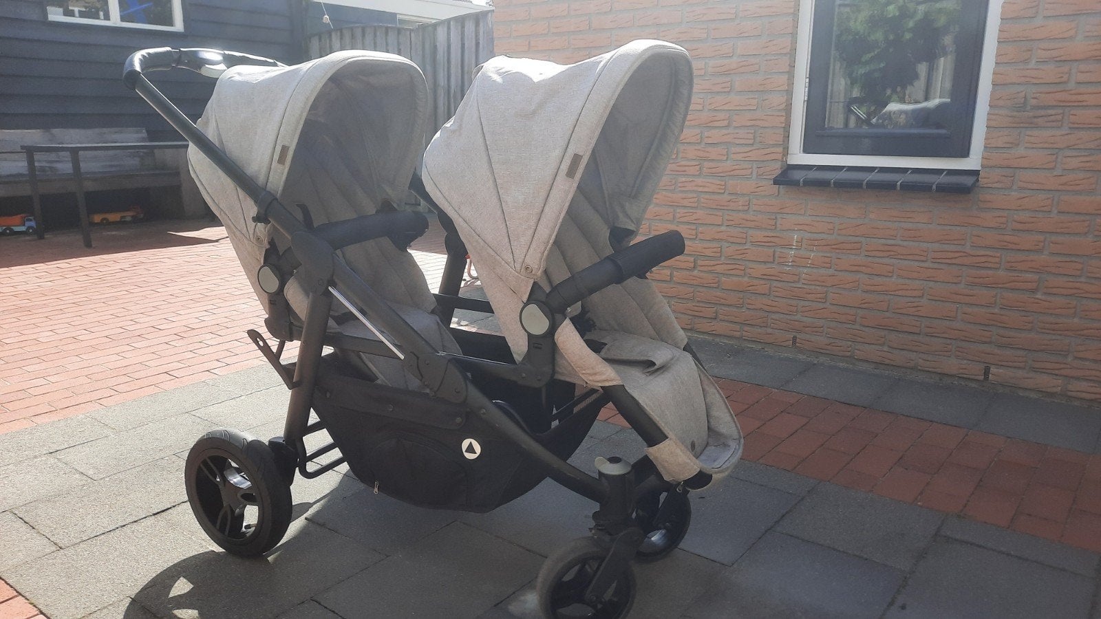 Complete Topmark 2 Combi Duo Kinderwagen -, Gebruikt, Duowagen, Combiwagen, Ophalen