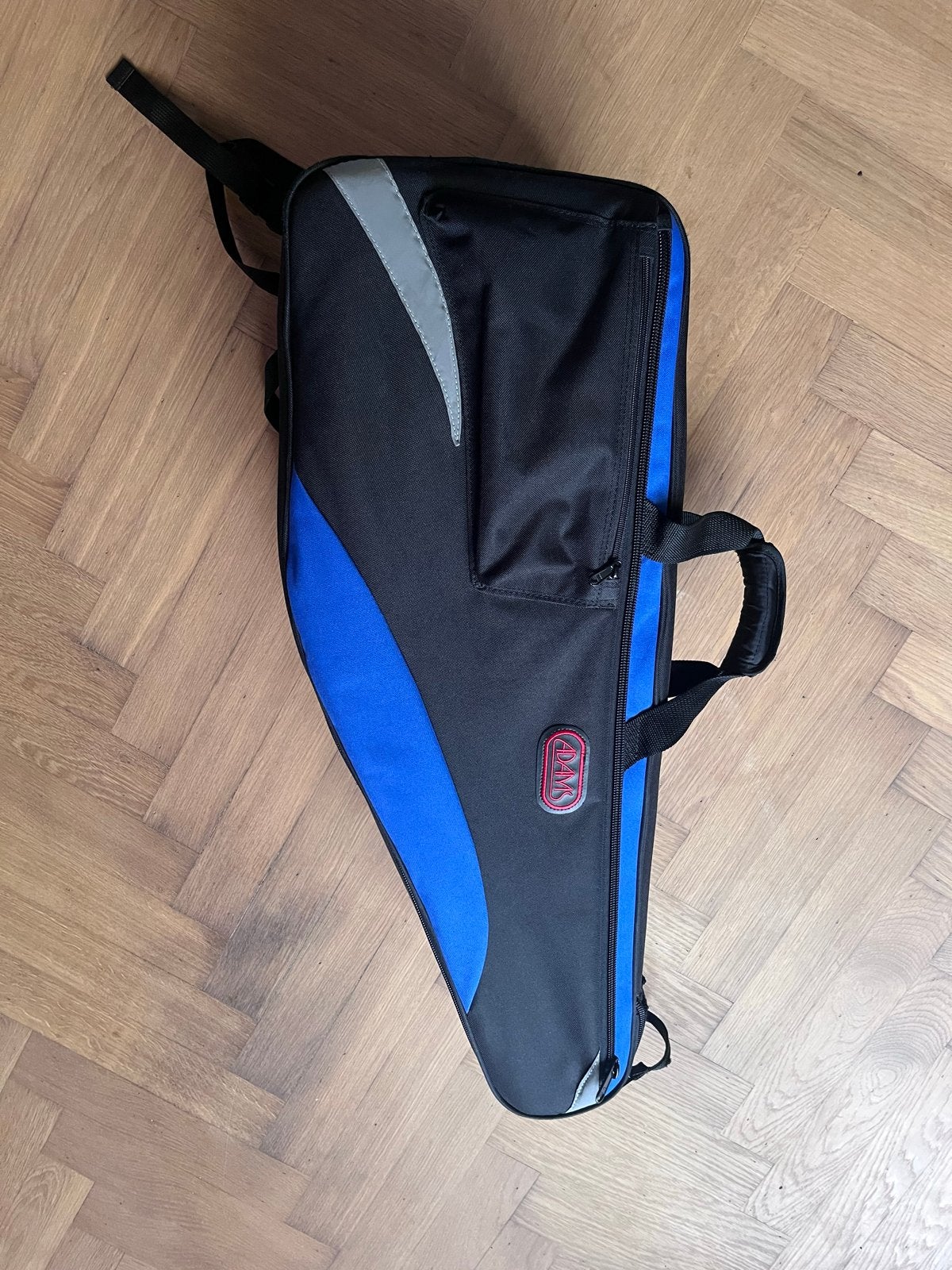 Saxofoon Gigbag - Zwart/Blauw met Rugzakbanden, Muziek en Instrumenten, Ophalen, Zo goed als nieuw, Saxofoon