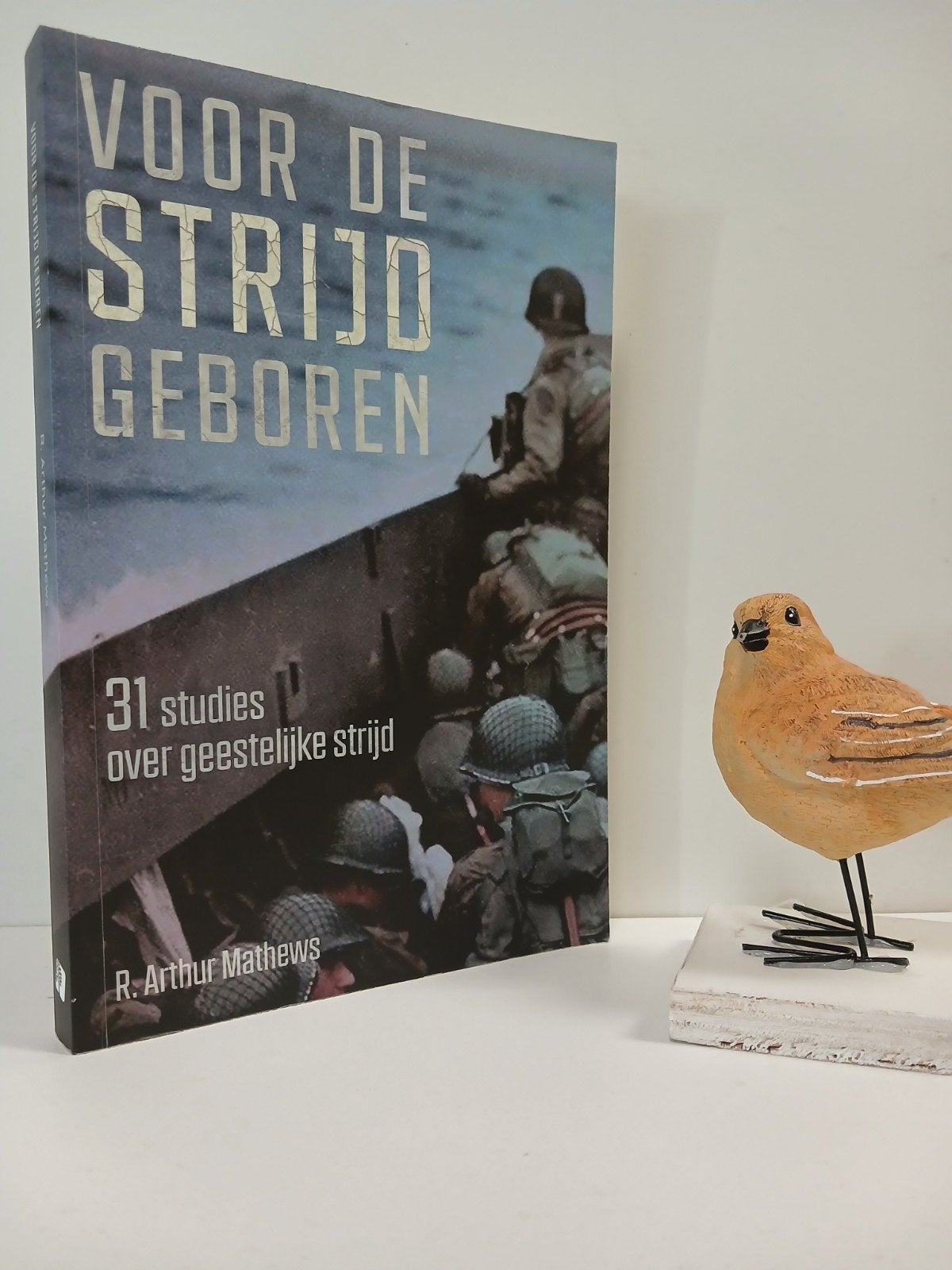 Mathews, R. Arthur; Voor de strijd geboren, Ophalen of Verzenden, Gelezen, Christendom | Protestants
