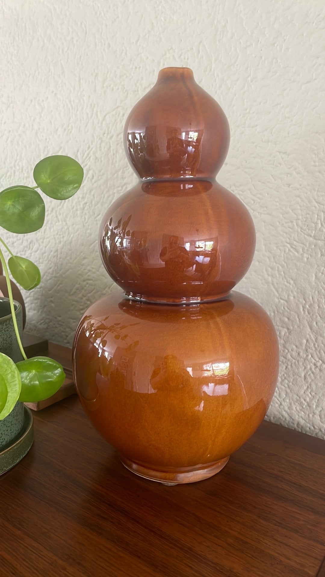 vaas Dijk natural collections cognac bollen, Ophalen, Zo goed als nieuw