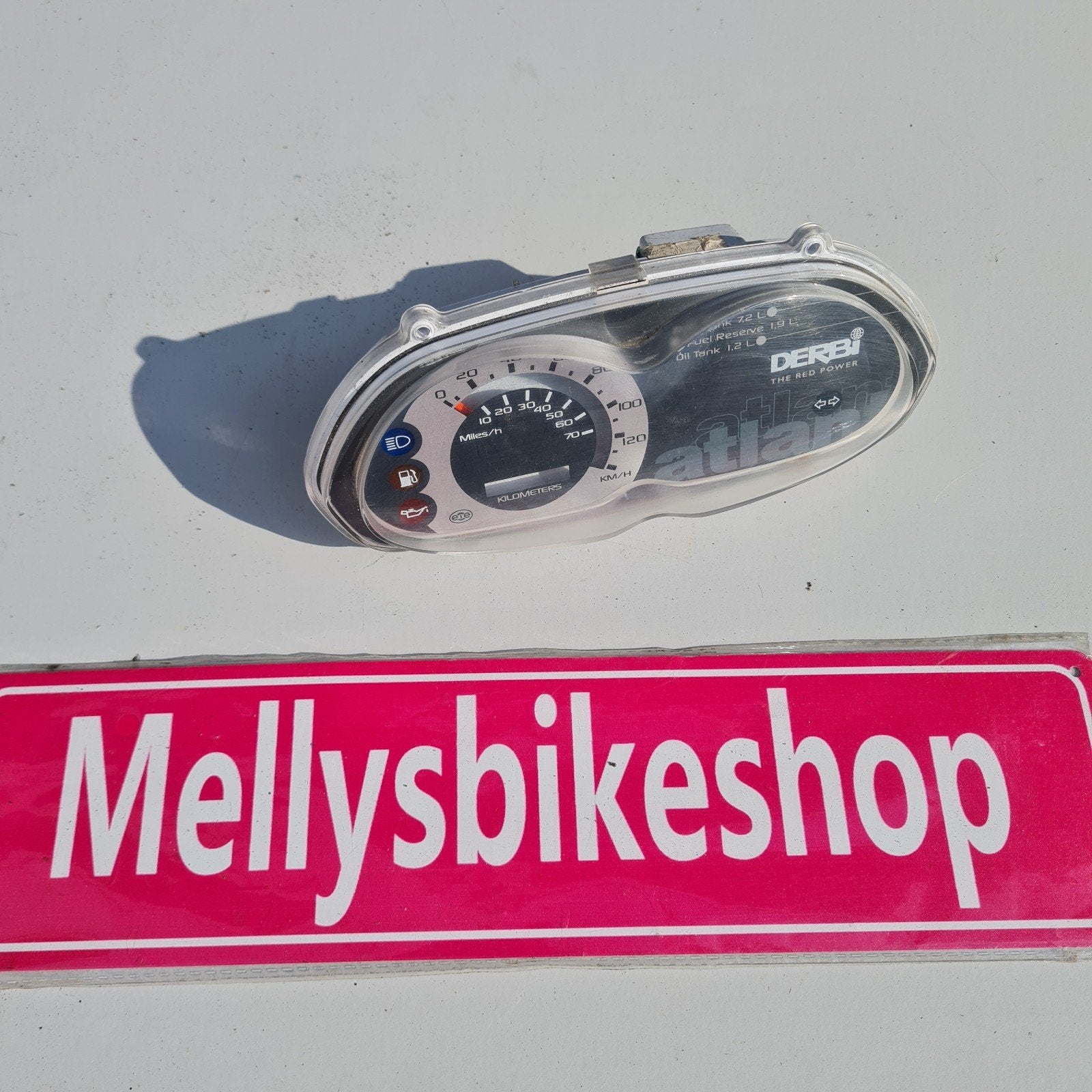 Derbi atlantis teller klok km teller dashboard, Ophalen of Verzenden, Derbi, Info@derbi.es, Spanje