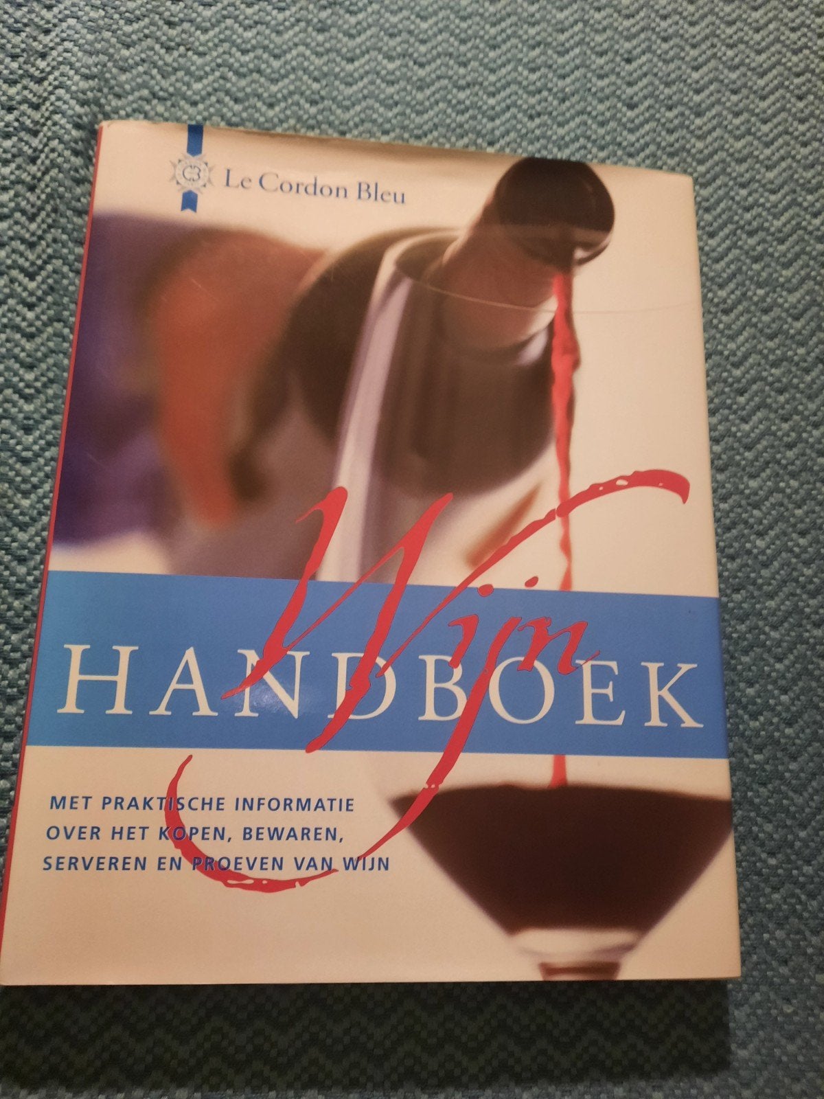 Le Cordon Bleu Wijnhandboek - Hardcover - Nieuwstaat, Ophalen of Verzenden, Zo goed als nieuw