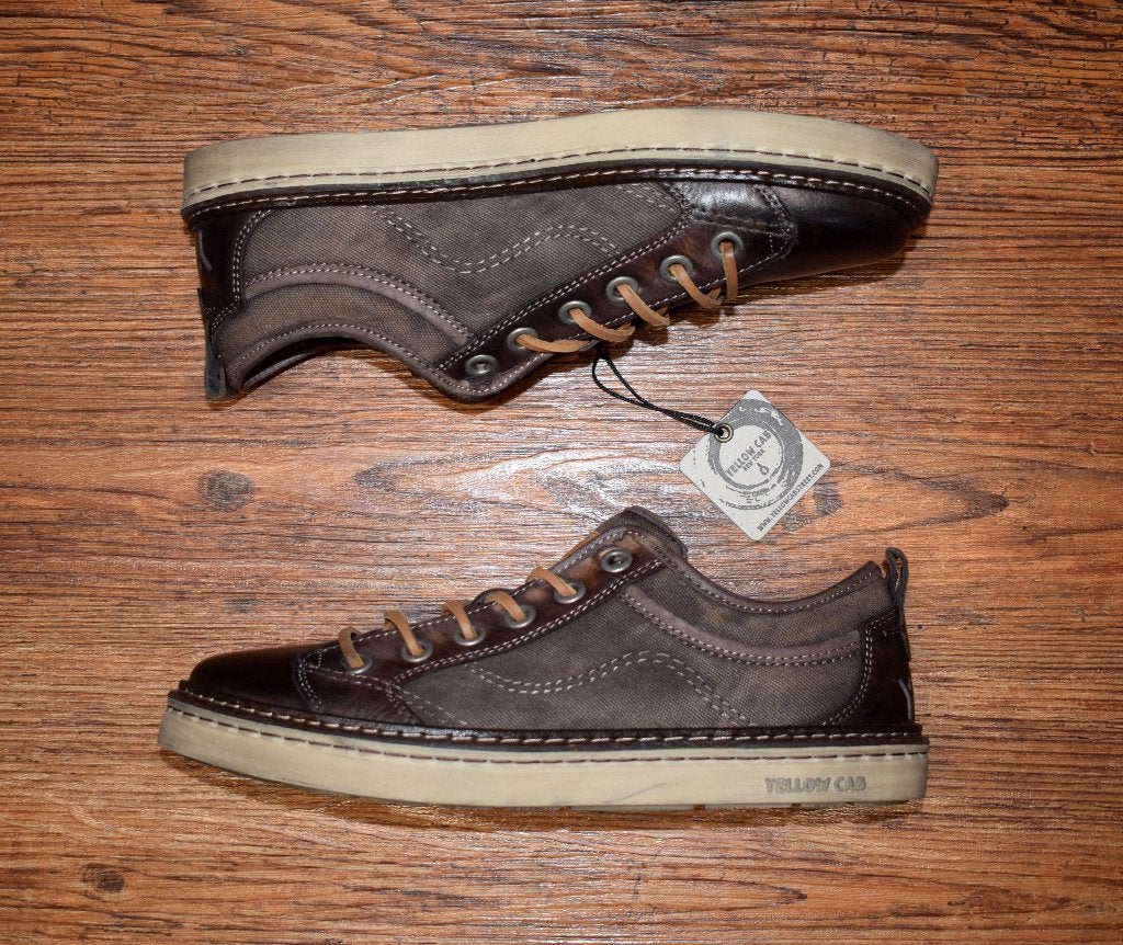 YELLOW CAB - bruine Rail sneakers - maat 41, Bruin, Nieuw, Ophalen of Verzenden, Sneakers of Gympen