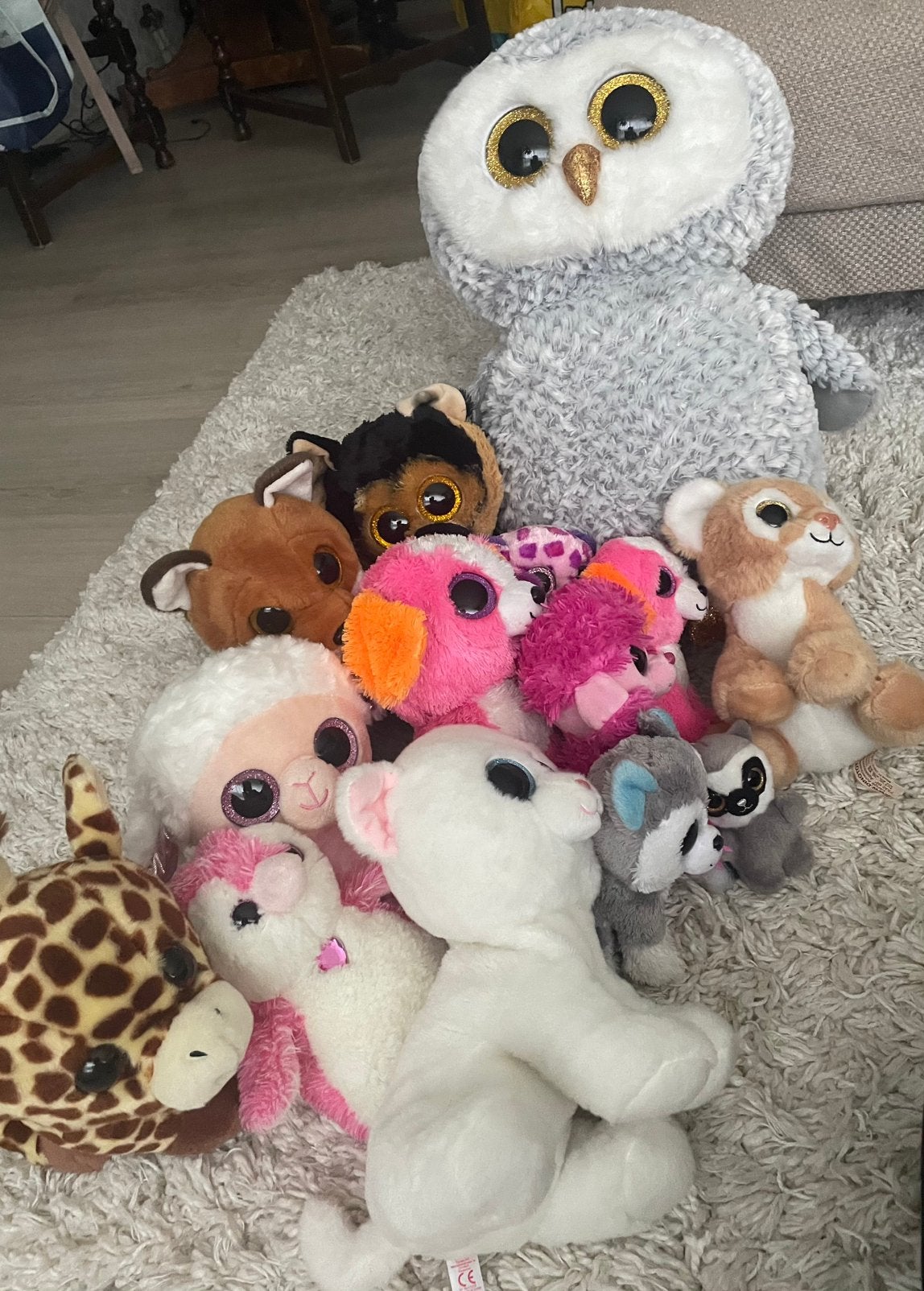 TY diverse knuffels (glitter oogjes), Ophalen, Gebruikt, Overige typen