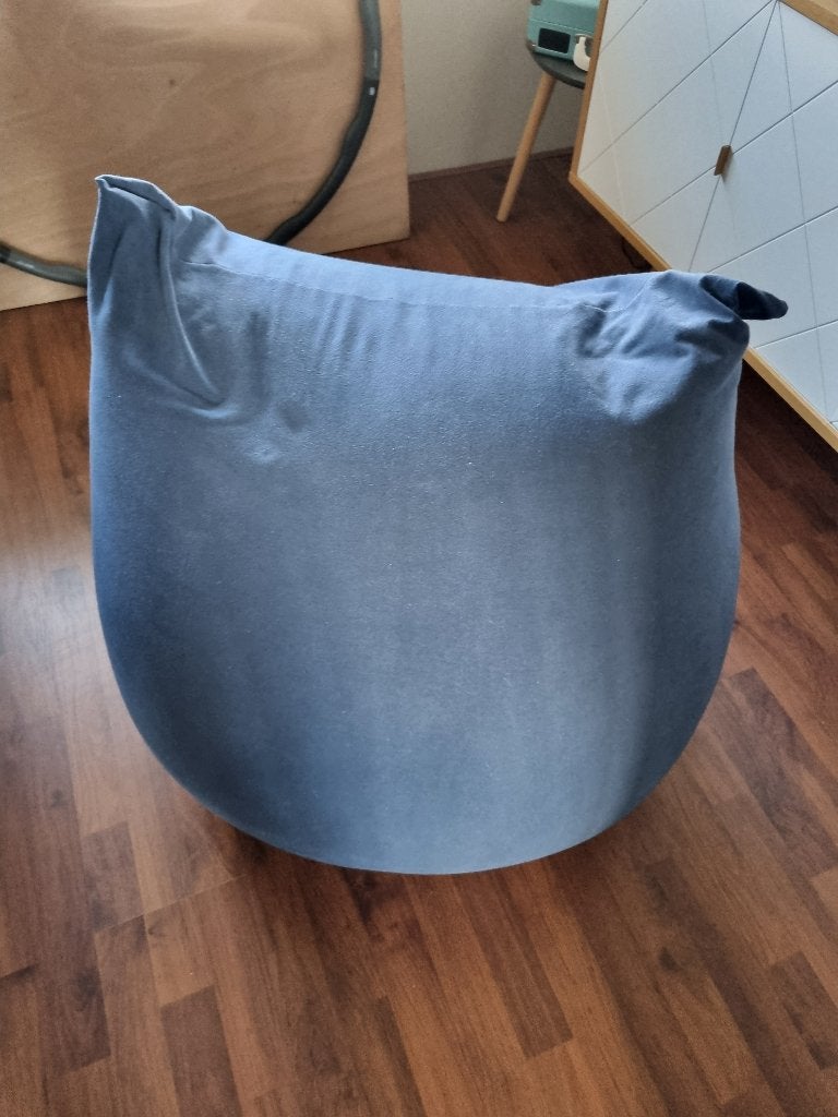 Fatboy zitzak, Ophalen, Zo goed als nieuw, Blauw, Zitzak