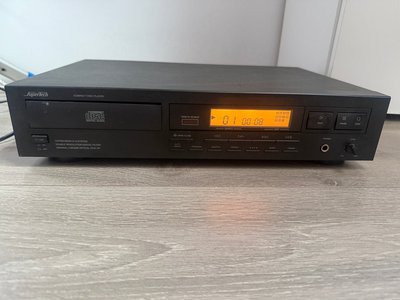 CD speler Supertech, Ophalen, Zo goed als nieuw