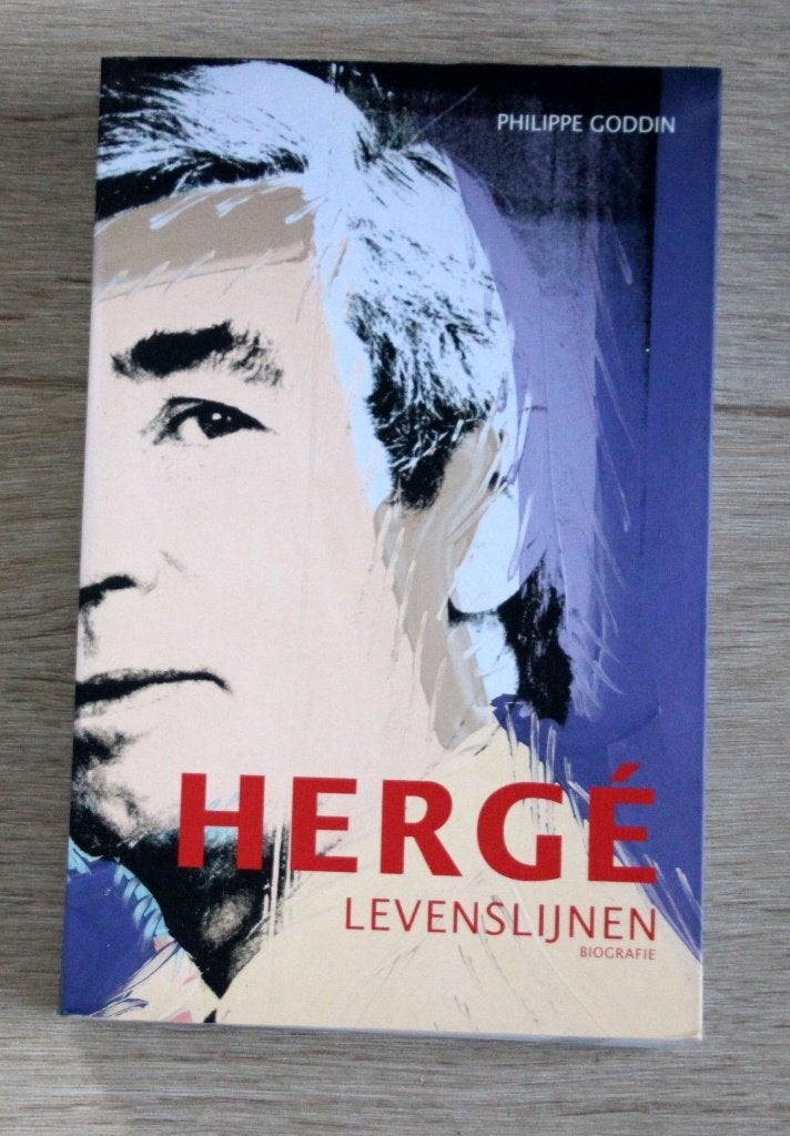 Hergé Levenslijnen Biografie Auteur: Ph Goddin Kuifje 2008, Verzamelen, Verzenden, Kuifje, Zo goed als nieuw, Beeldje of Figuurtje