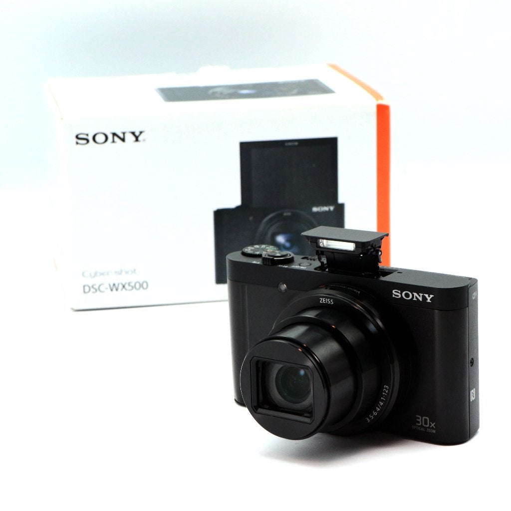 SONY Cyber-Shot DSC-WX500 met verpakking, Beeldstabilisatie, 18 megapixels, Ophalen of Verzenden, Zo goed als nieuw