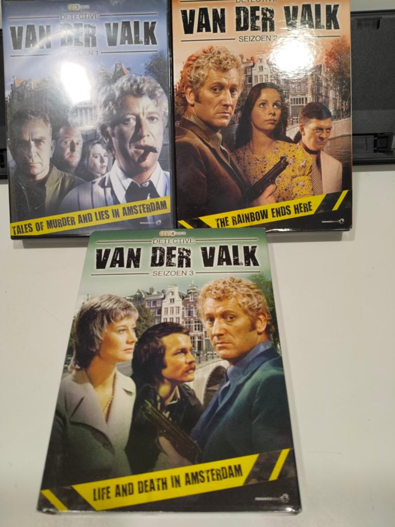 Van der Valk tv serie 1 tot en met 3 jaren 70, Verzenden, Boxset, Zo goed als nieuw, Actie en Avontuur