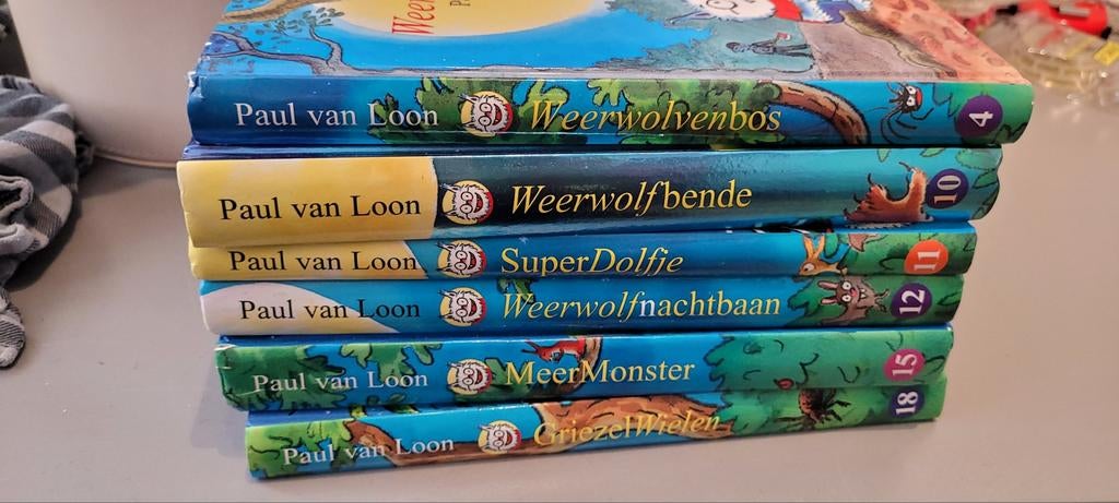 Dolfje Weerwolfje boeken: Weerwolvenbos, Meermonster, Boeken, Ophalen of Verzenden, Gelezen, Fictie algemeen