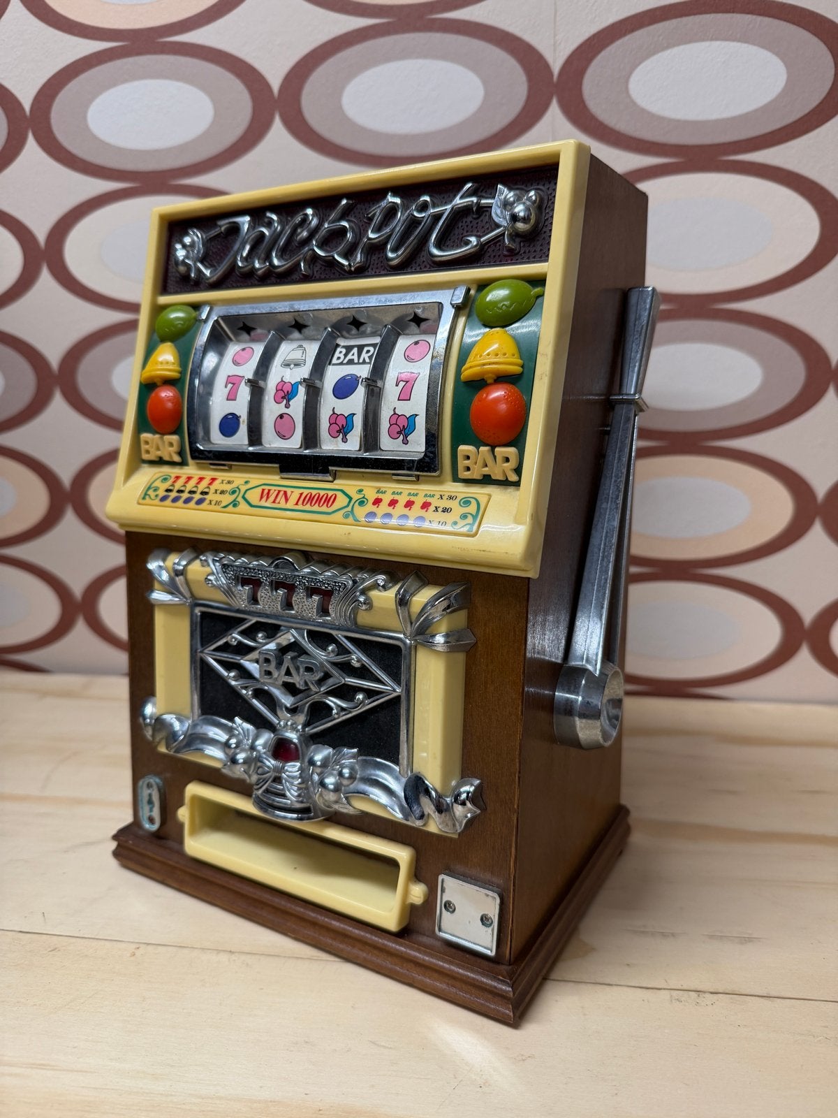 Vintage gokkast radio - fifties - rock&roll - mancave, Gebruikt, ., Ophalen of Verzenden, .