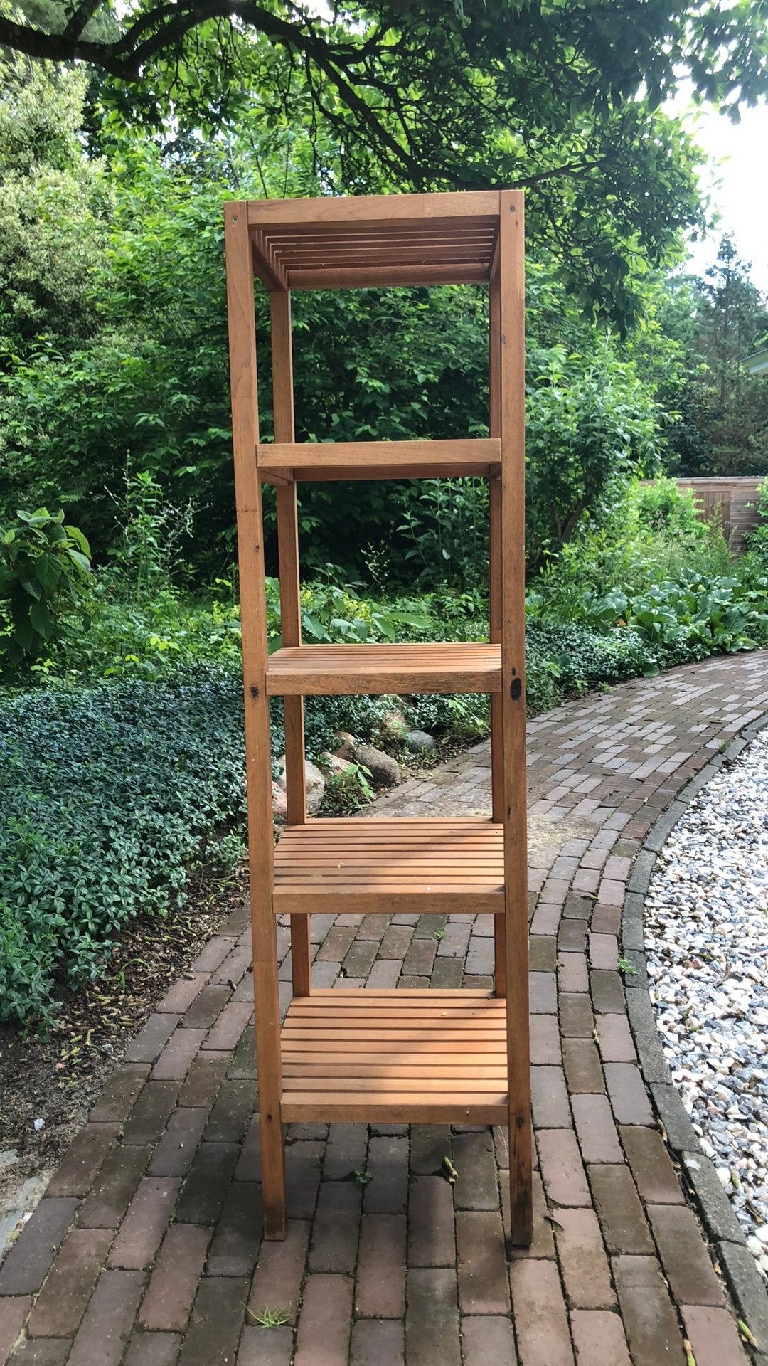 Ikea opbergrek, hout, Huis en Inrichting, Ophalen, Gebruikt