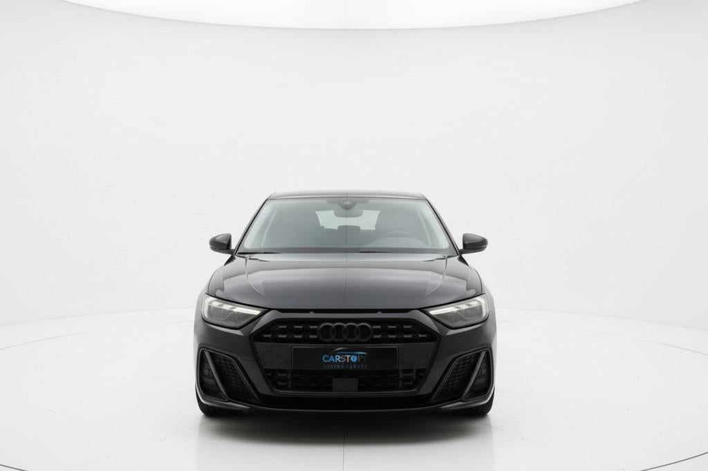 Audi A1 Sportback 35 TFSI S LINE VIRTUAL SFEERVERLICHTING, Stof, Zwart, 4 cilinders, 150 pk