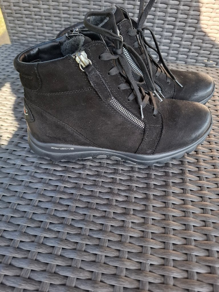 Gabor Rollingsoft sensitive (wandel) schoenen maat 37.5, Zwart, Gabor, Zo goed als nieuw, Wandelschoenen