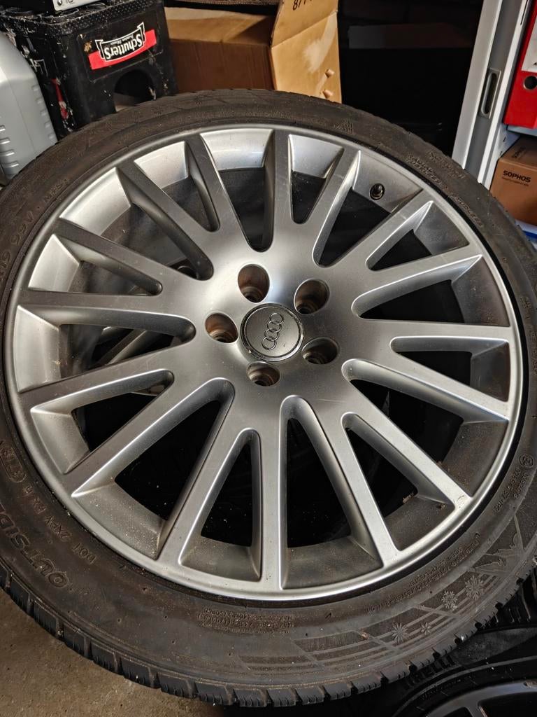 Audi A8 A6 velgen set 19 inch inclusief TPMS, Ophalen, Zomerbanden, Velg(en)