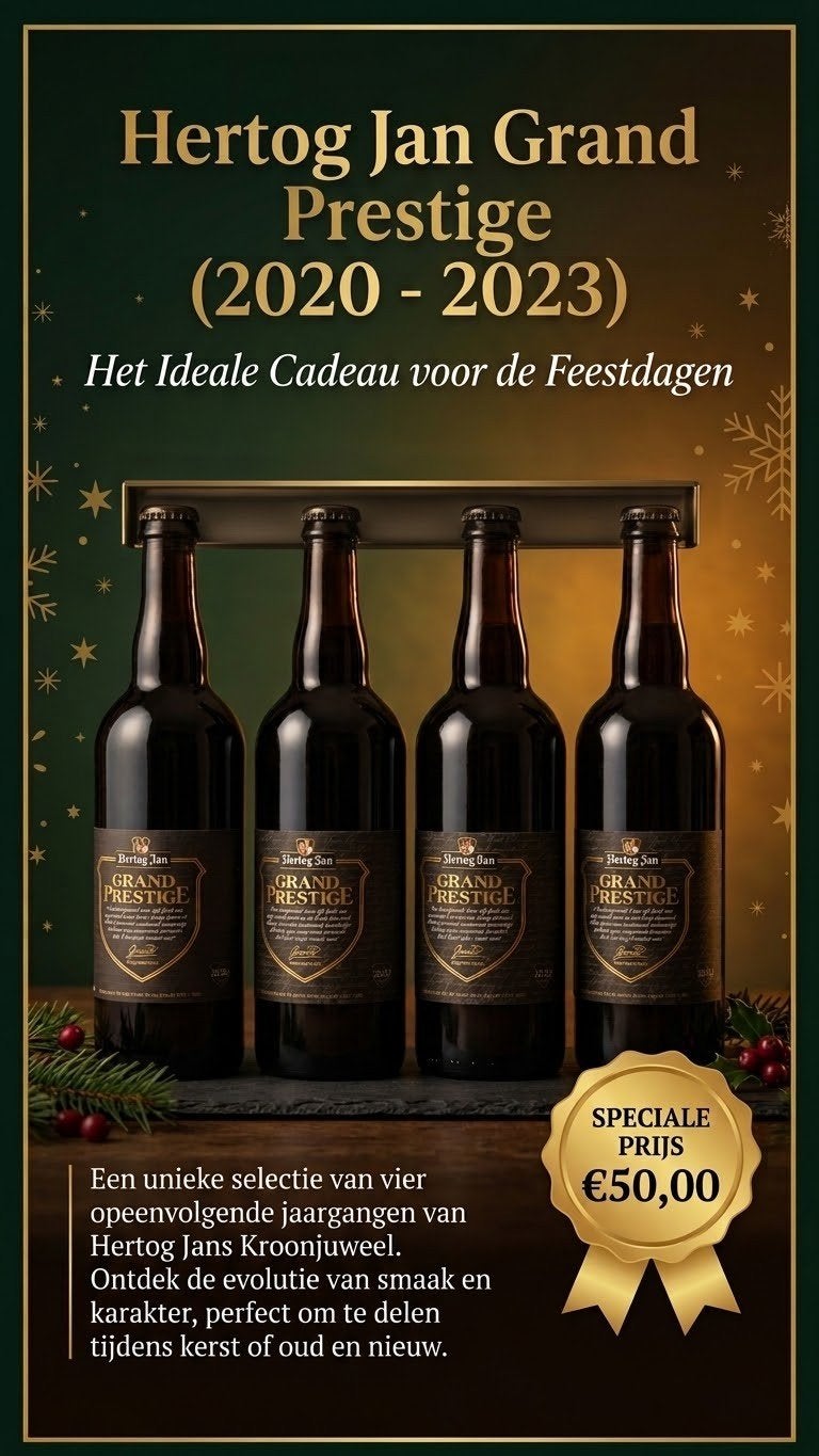 Hertog Jan Grand Prestige 2020-2023, Verzamelen, Ophalen of Verzenden, Nieuw, Flesje(s), Hertog Jan