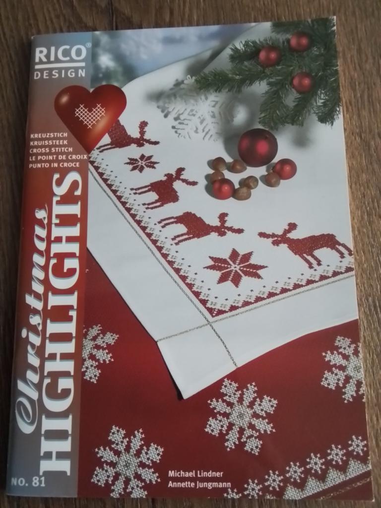 Rico nummer 81, christmas, Ophalen of Verzenden, Zo goed als nieuw, Handborduren, Patroon
