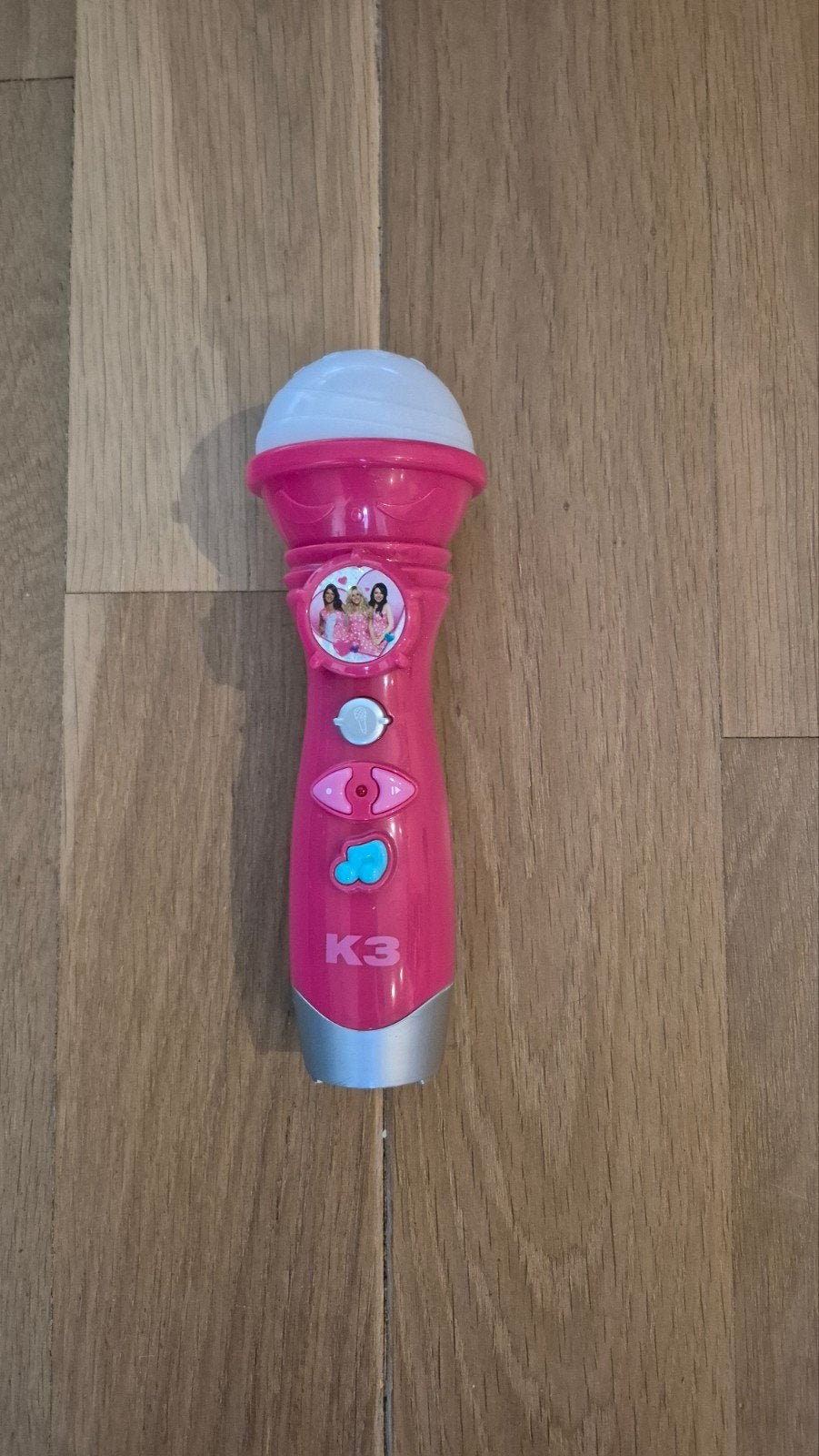 K3 microfoon die kan opnemen en muziek afspelen., Kinderen en Baby's, Speelgoed | Overig, Ophalen of Verzenden, Jongen of Meisje