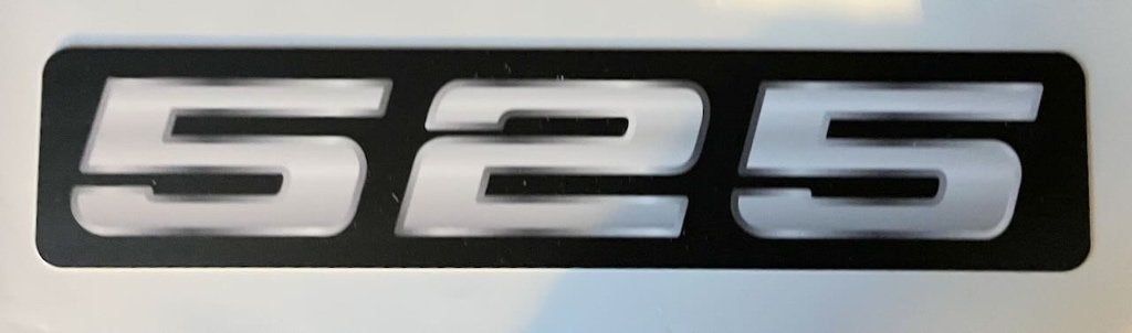 BMW 525  - showplaat  kentekenplaat - reclamebord, Ophalen of Verzenden, Zo goed als nieuw, Auto's