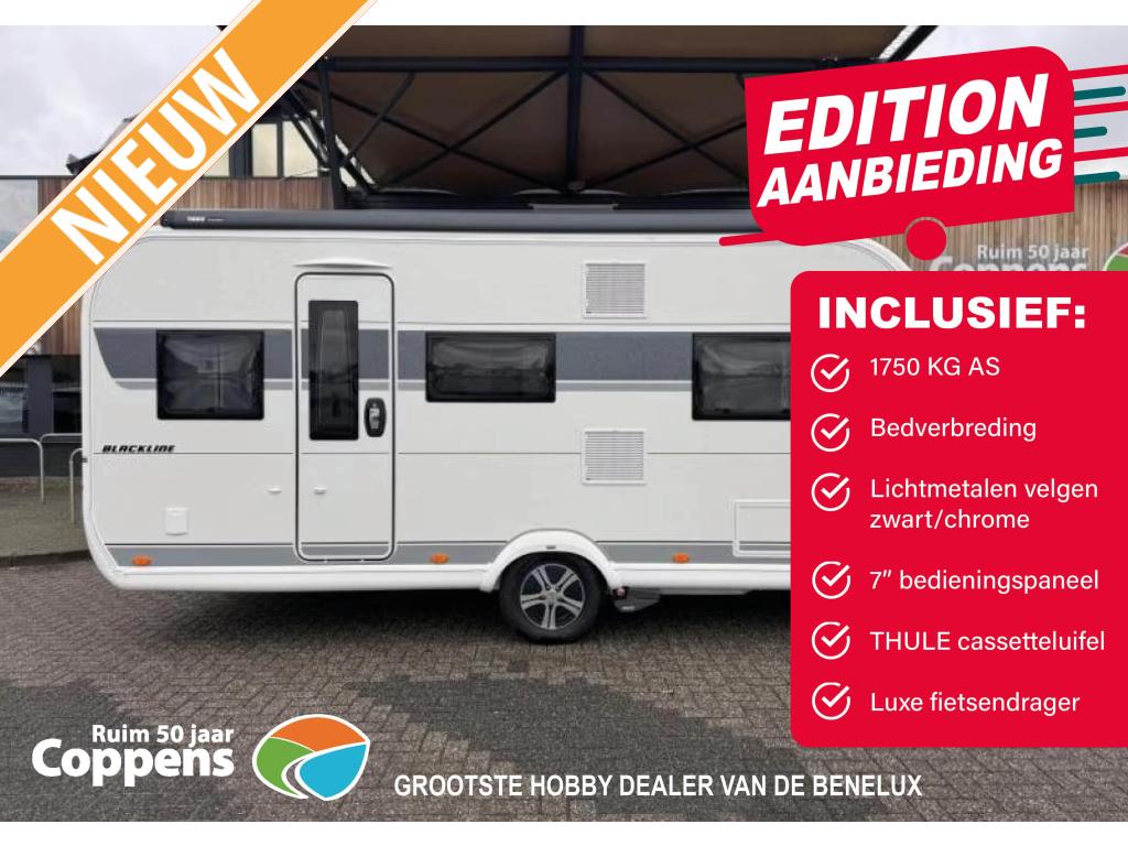 Hobby Excellent Edition 495 UL 2026 1800KG + MOVER + LUIFEL, Rondzit, Bedrijf, 5 tot 6 meter, Overige typen