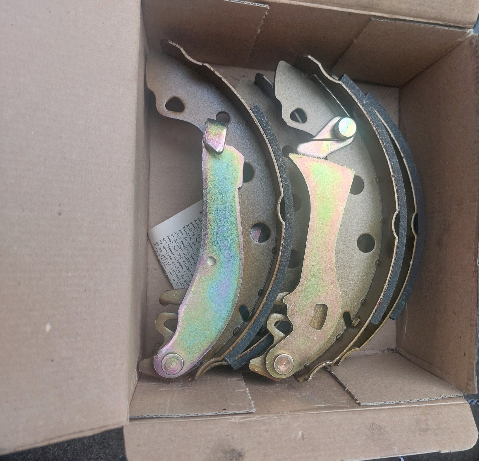 Brega Remschoenen voor Fiat 131, 132, Argenta en Seat, Ophalen of Verzenden