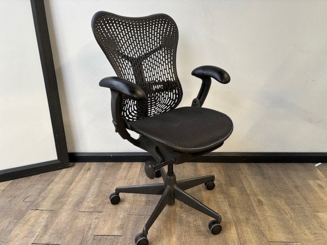 Herman Miller (Mirra) zwart Tweedehands, Ophalen, Ergonomisch, Gebruikt, Zwart