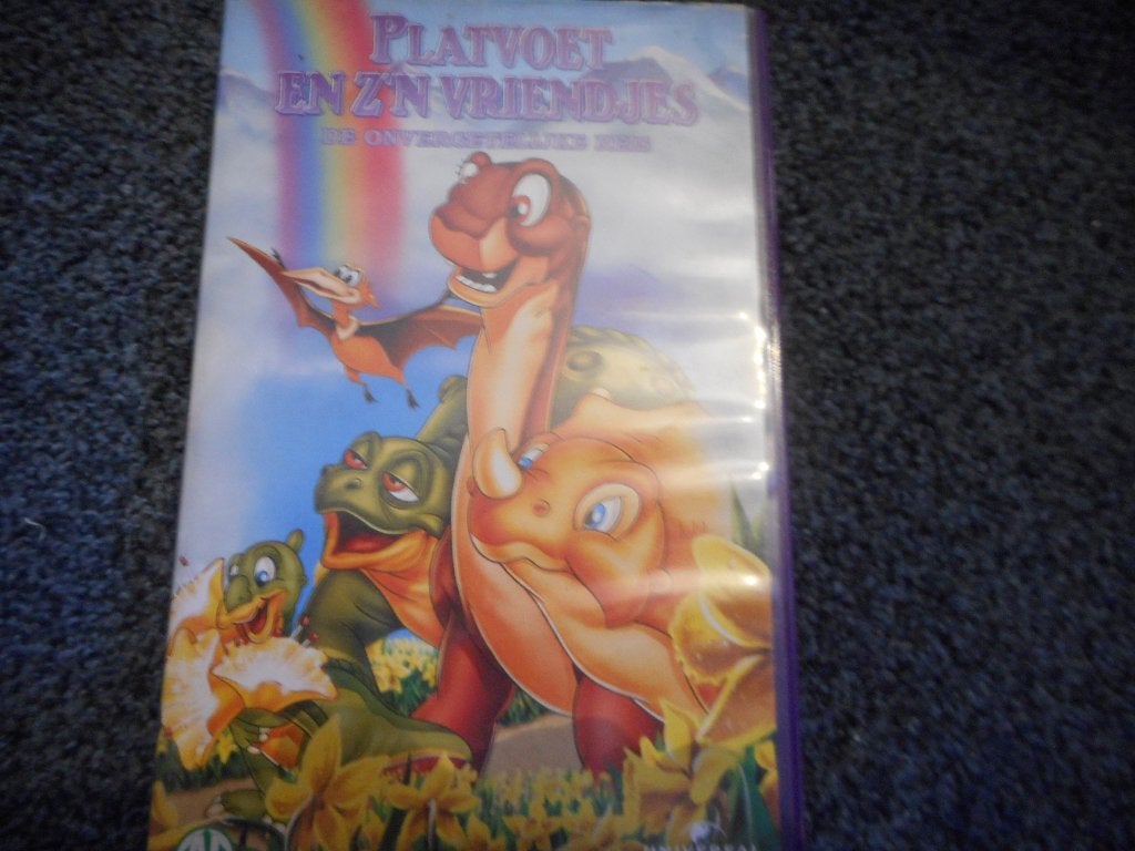 PLATVOET & ZIJN VRIENDJES 5 Het Mysterieuze eiland Op VIDEO, Cd's en Dvd's, VHS | Kinderen en Jeugd, Tekenfilm, Verzenden, Alle leeftijden