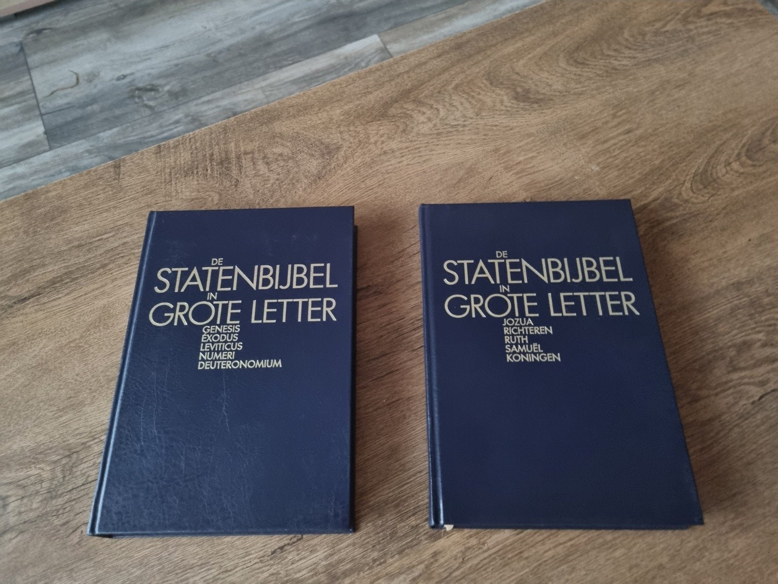 De Statenbijbel in Grote Letter OT1 en OT2, Boeken, Ophalen of Verzenden, Zo goed als nieuw