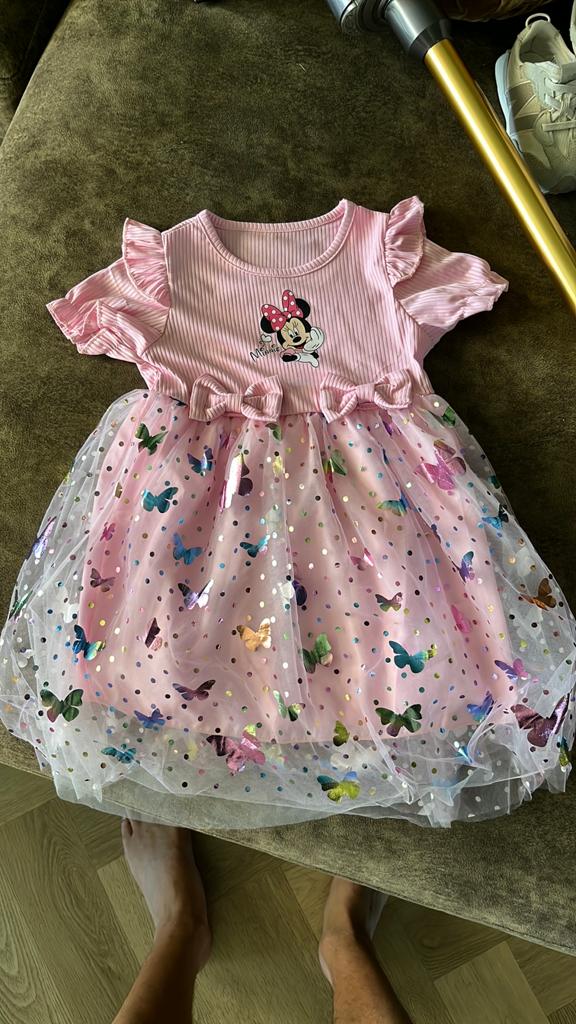 Jurkje disney minnie mouse, Ophalen of Verzenden, Mickey Mouse, Zo goed als nieuw, Kleding of Textiel