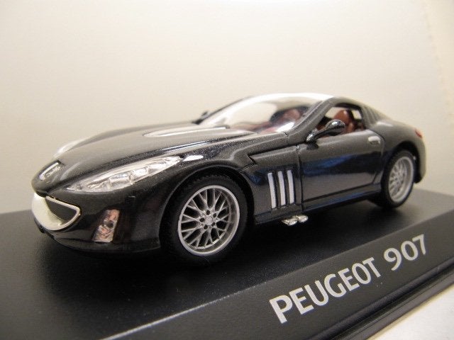 Peugeot 907 concept 1:43 Norev, Hobby en Vrije tijd, Ophalen of Verzenden, Nieuw, Auto, Norev