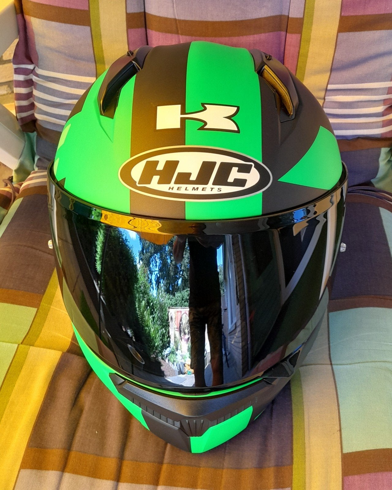 Nieuwe hjc motorhelm L, Motoren, Ophalen, Nieuw met kaartje, Integraalhelm, HJC