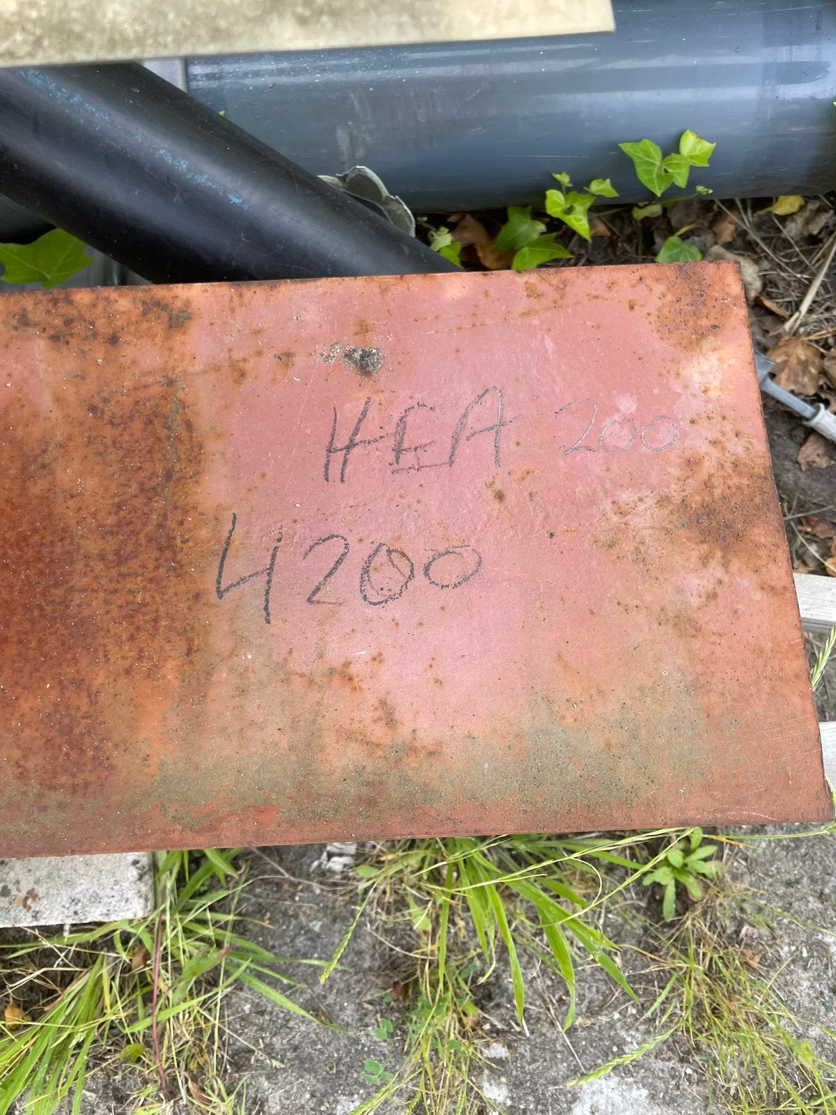 Stalen balk staal, Ophalen, Zo goed als nieuw, 250 mm of meer