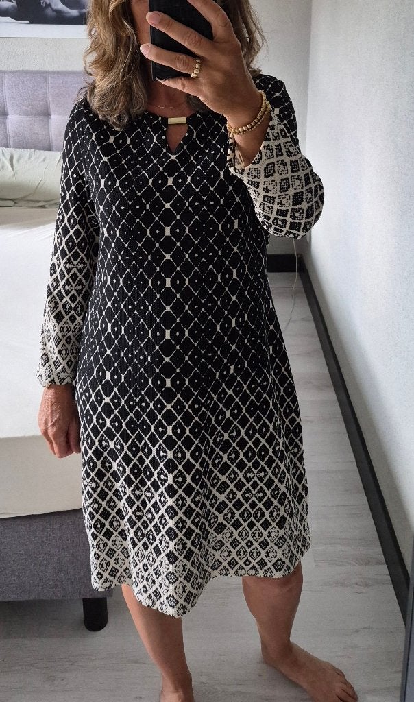 Super mooie jurk van K-design, maat L-XL, K-design, Maat 42/44 (L), Ophalen of Verzenden, Zo goed als nieuw