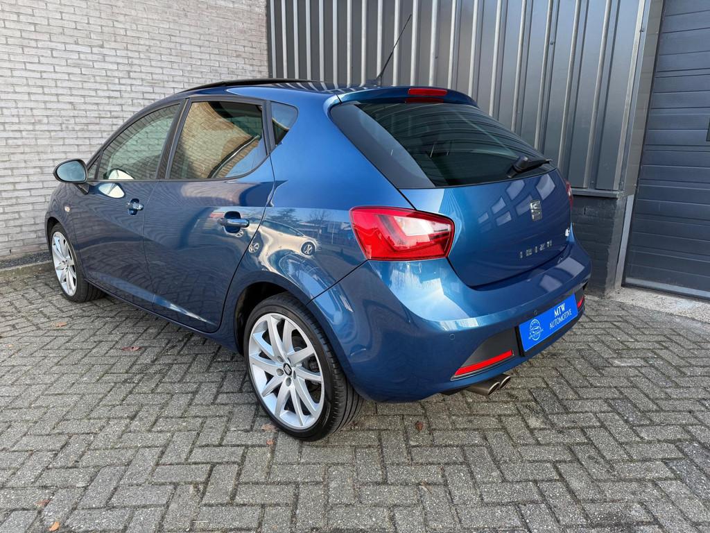 Seat Ibiza 1.2 Tsi / FR - UITVOERING / PANORAMADAK / FULL LE, Voorwielaandrijving, Bluetooth, Gebruikt, Zwart