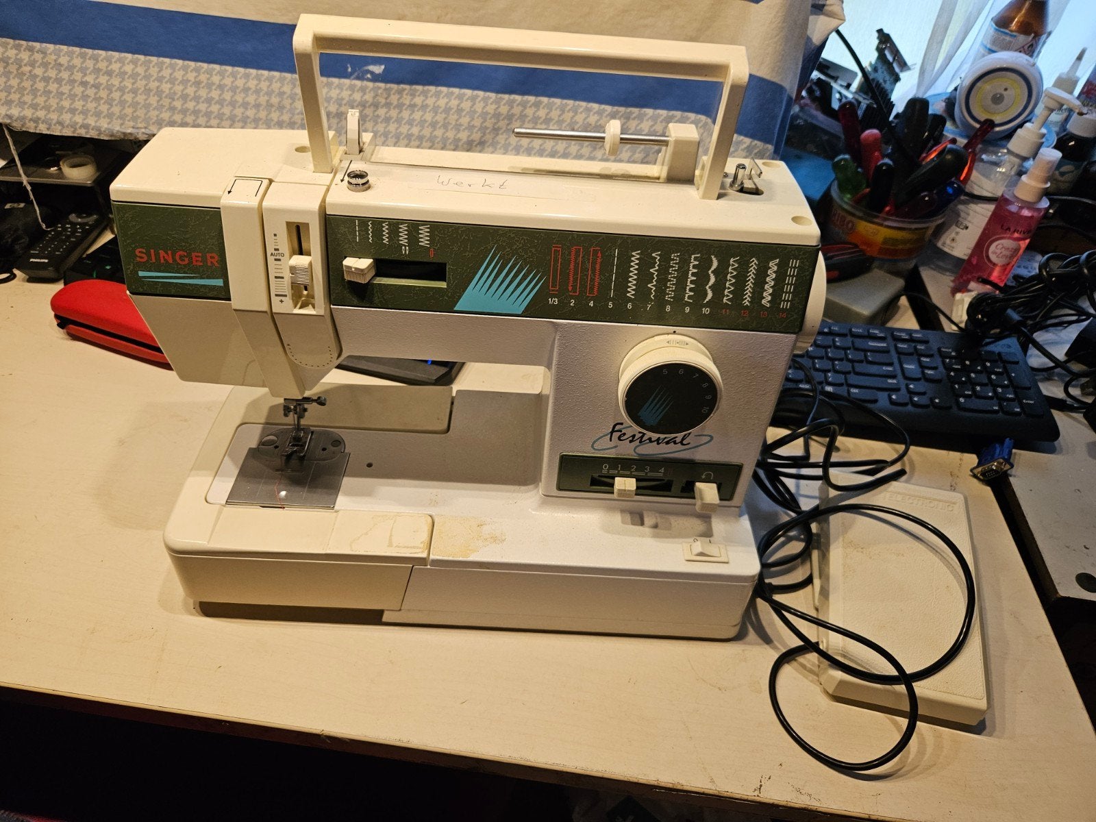 Singer Naaimachine model 4660, Ophalen, Gebruikt, Naaimachine, Singer