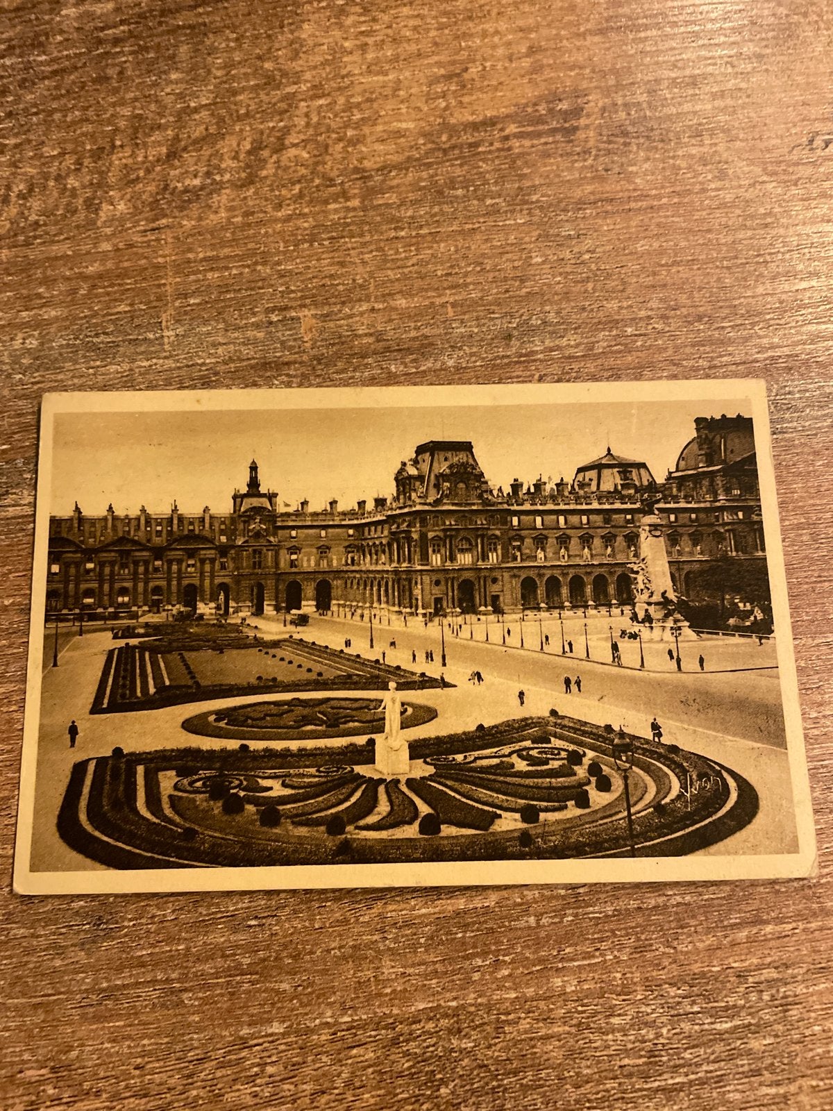 Oude ansichtkaart Parijs - Le Carrousel - 1933, Ophalen of Verzenden, 1920 tot 1940, Gelopen, Frankrijk