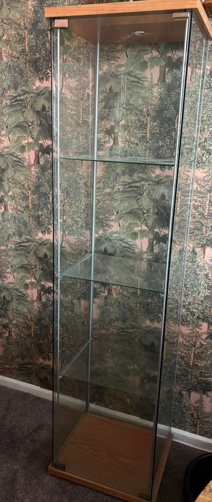 Vitrine kast, Ophalen, 50 tot 100 cm, 150 tot 200 cm, 25 tot 50 cm