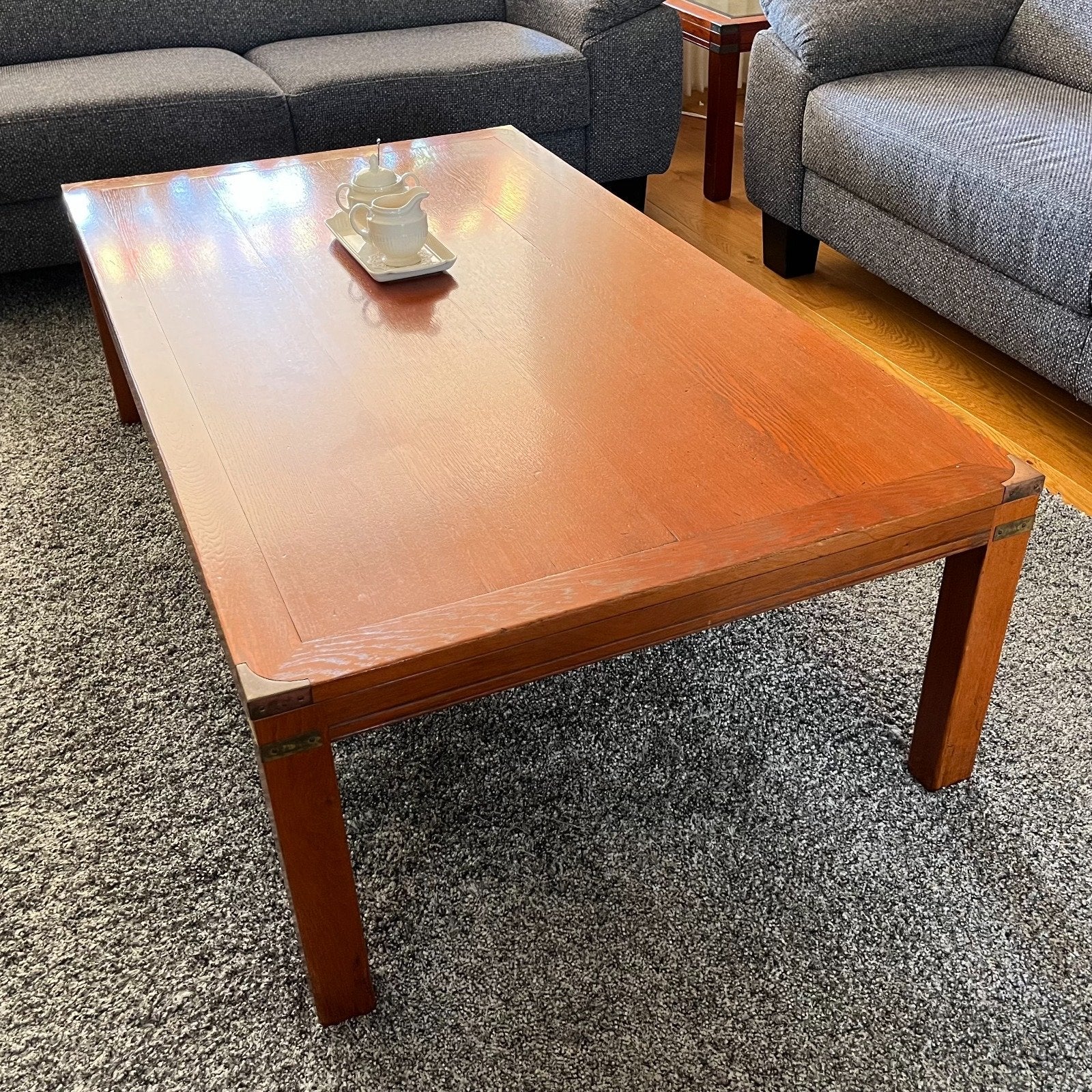 Salontafel en bijzettafel, Ophalen, Gebruikt, 100 tot 150 cm, 50 tot 100 cm