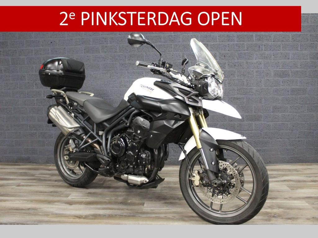 TRIUMPH TIGER 800 ABS (bj 2011) 47,411 km Topkoffer, Motorrijbewijs A, Bedrijf, Onbekend, Onbekend