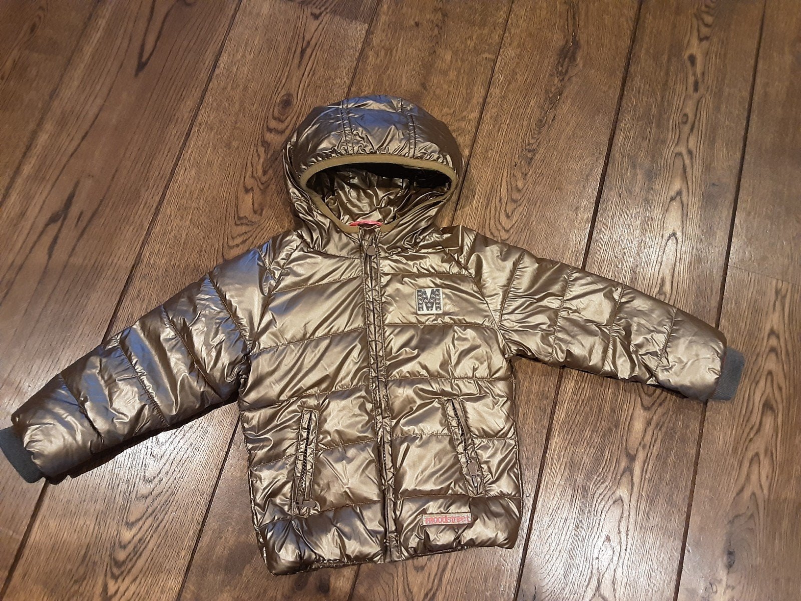 Moodstreet winterjas goud maat 92, Kinderen en Baby's, Ophalen of Verzenden, Meisje, Jas