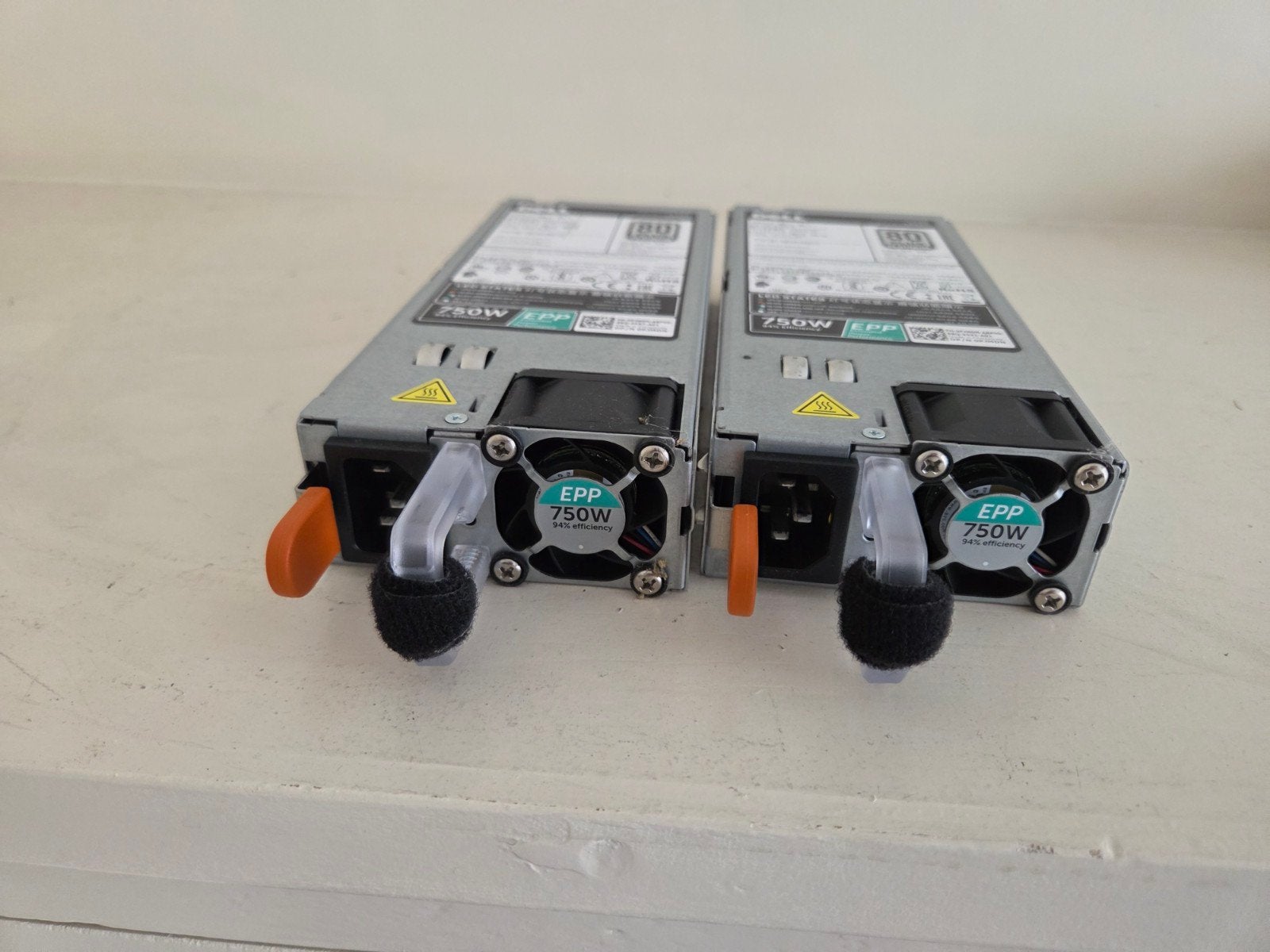 2x Dell PowerEdge R740 750W Platinum Hot-Swap PSU voeding, Ophalen of Verzenden, Gebruikt