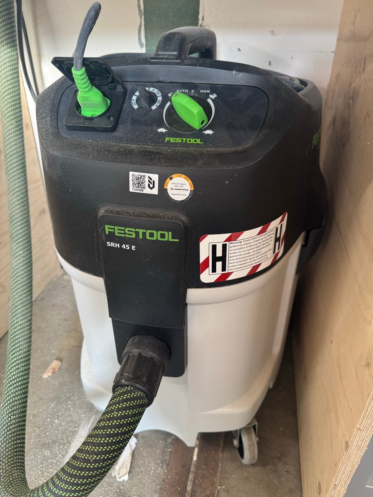 Festool SRH 45 E Industriële Stofzuiger - 1000W, Witgoed en Apparatuur, Stofzuigers, Stofzak, Overige merken, Gebruikt, Ophalen of Verzenden