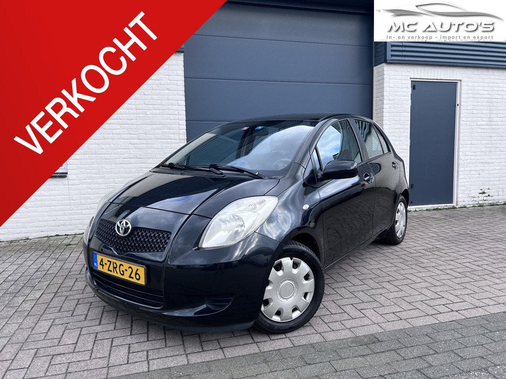 Toyota Yaris 1.3 VVTi Terra | NWE APK | Airco koud, Auto's, Toyota, Stof, 4 cilinders, Met garantie (alle), 995 kg