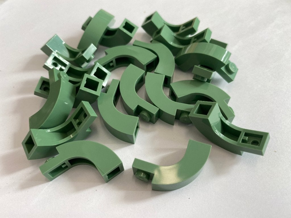Partij 20x nieuwe Lego 1x3x2 boogstenen in diverse kleuren, Overige thema's, Lego, Nieuw, Ophalen of Verzenden