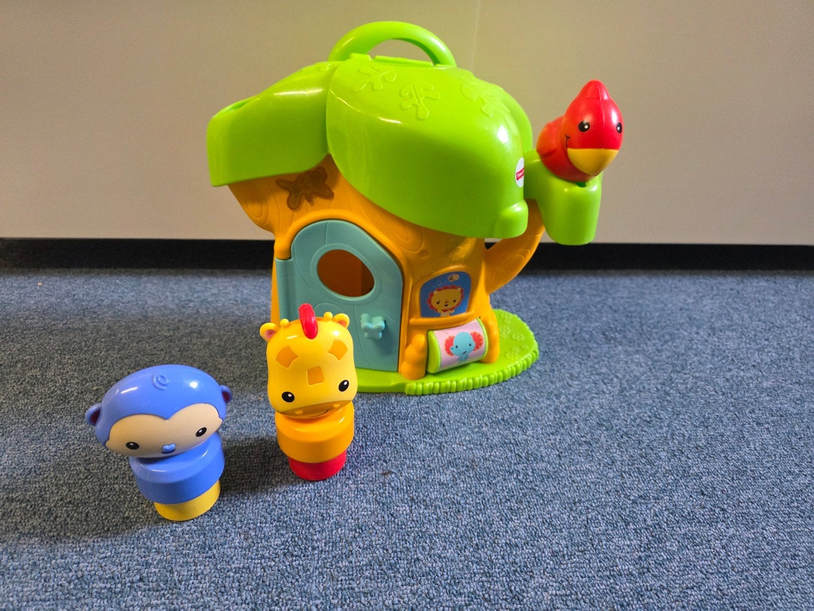 Fisher-Price Boomhut Speelset met Geluid en Licht, Ophalen, Zo goed als nieuw, Overige typen, Met licht